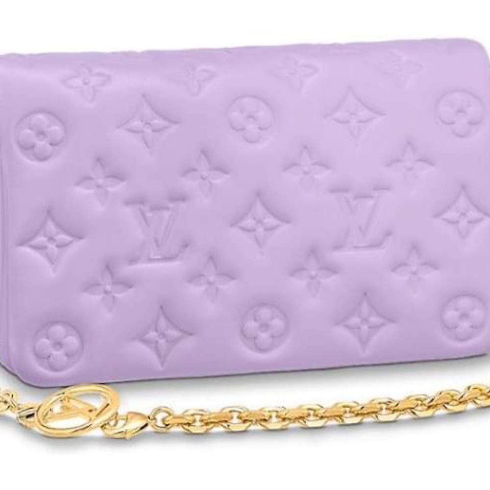 Louis Vuitton LV Pochette Coussin Purple